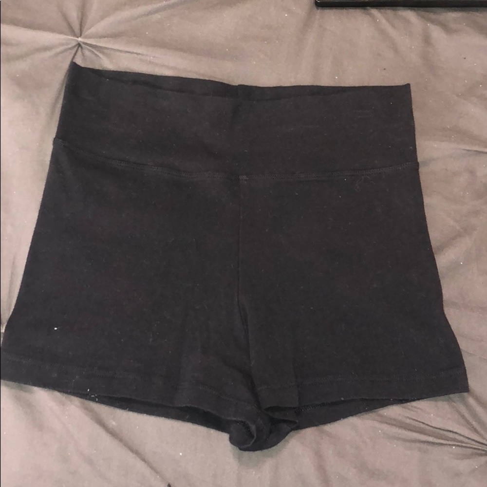 BARELY WORN black shorts from Charlotte Russe